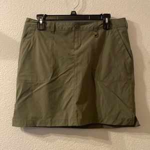Rei mini skirt size is cut off but fits like a 4/6